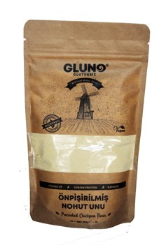 Gluno Glutensiz Önpişirilmiş Nohut Unu 250 gr