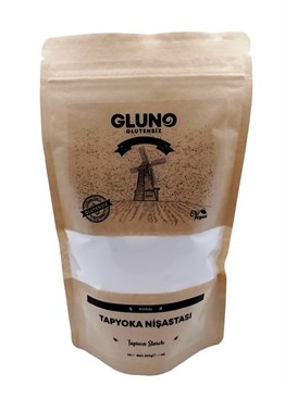 Gluno Glutensiz Tapyoka Nişastası 200g